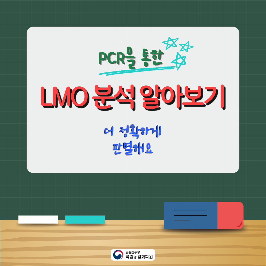 PCR을 통한 LMO분석 알아보기