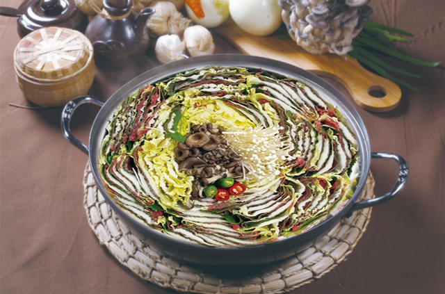 산마늘 밀푀유나베